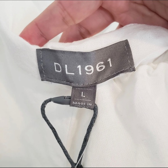 NWOT DL1961 Downing Layered Ruffle Top - Picture 5 of 7